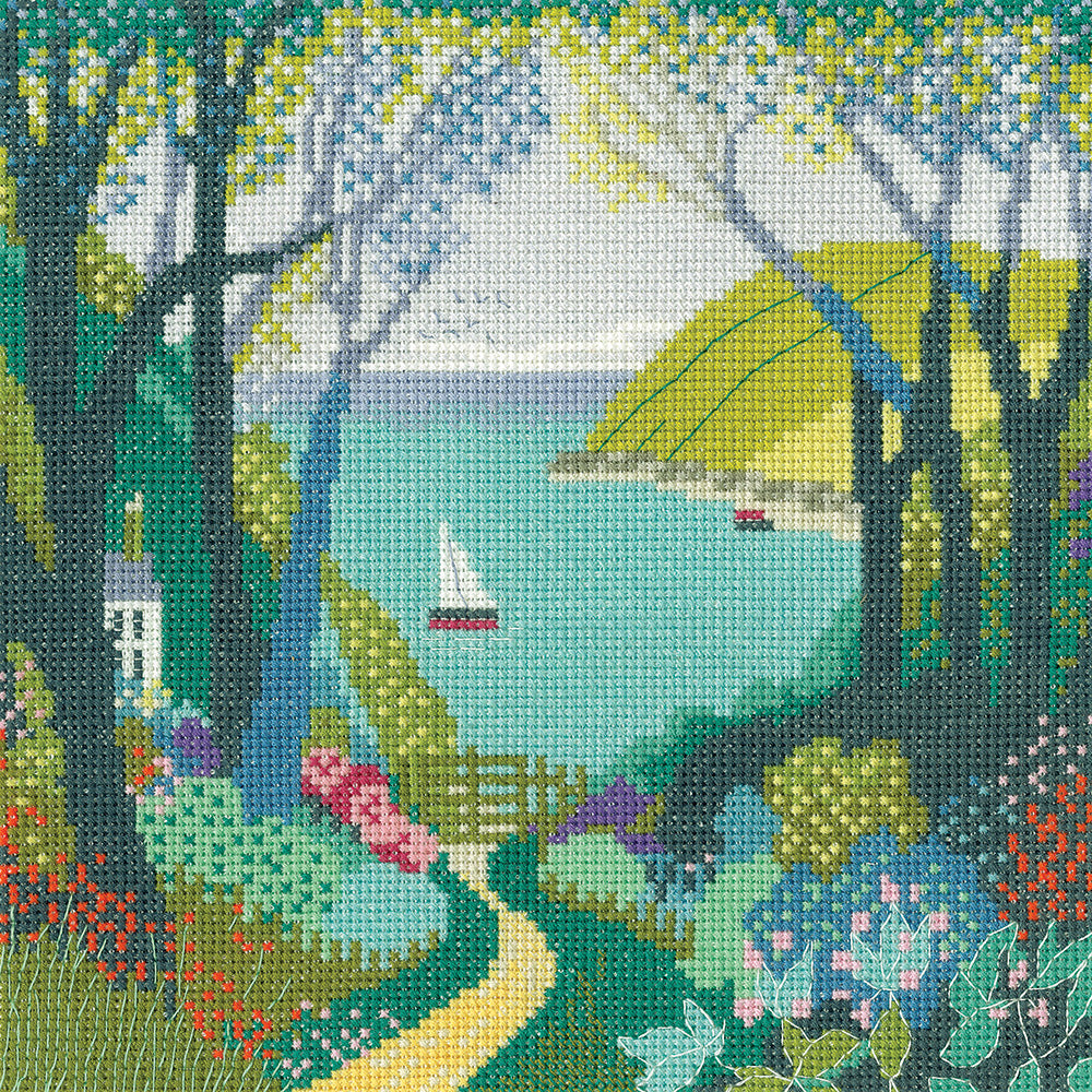 The Haven cross stitch kit - MSTH1707