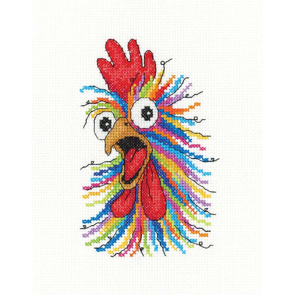 What's Up Cock? cross stitch kit - PAWC1935