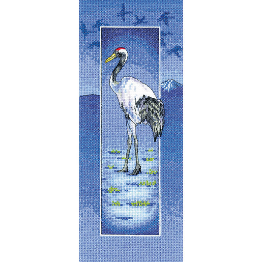 Crane cross stitch chart pack - PUCR1428C