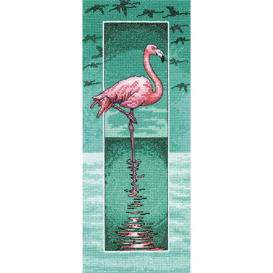 Flamingo cross stitch chart pack - PUFM1420C