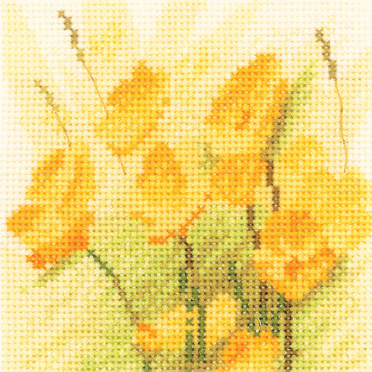 Mini Buttercups cross stitch chart pack - SHBC904C