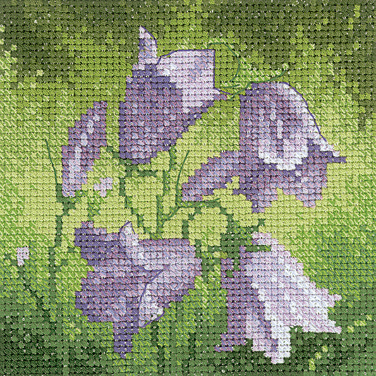 Mini Harebell cross stitch chart pack - SHHB538C