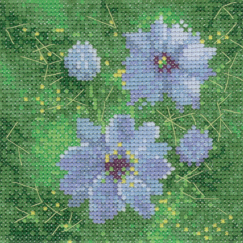 Mini Love in a Mist cross stitch chart pack - SHLM496C