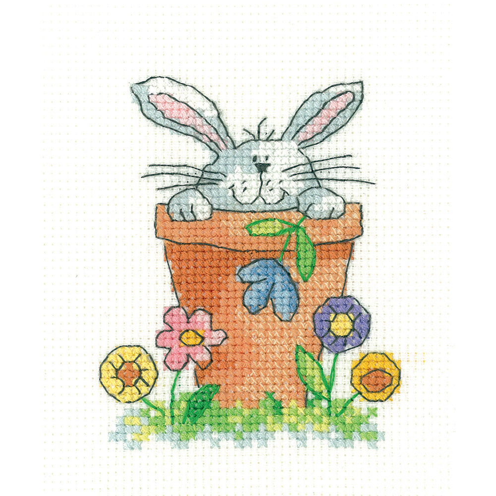Peeping cross stitch chart pack - SHPP1382C