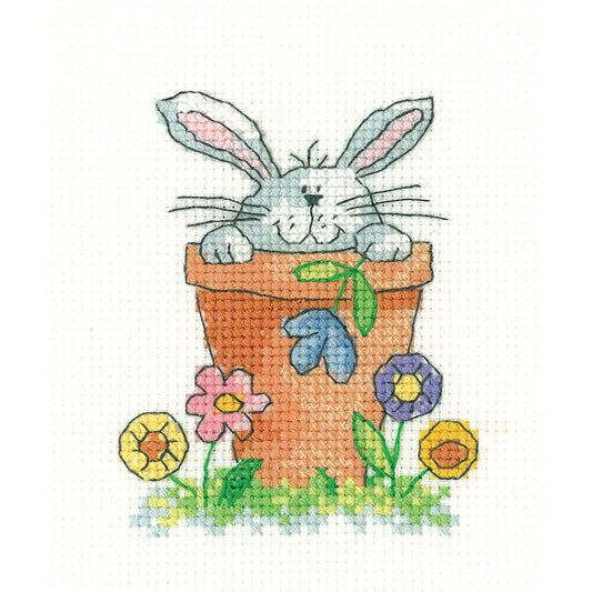 Peeping cross stitch chart pack - SHPP1382C