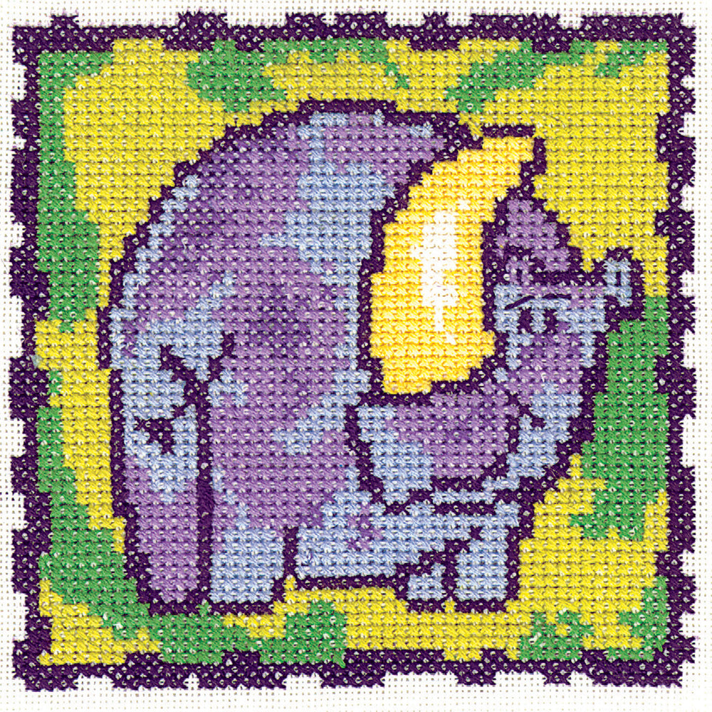 Roderick Rhinoceros cross stitch kit - SHRO512 (D)