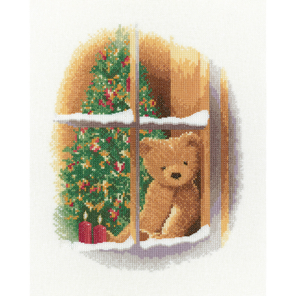 William at Christmas cross stitch kit - TWC1524
