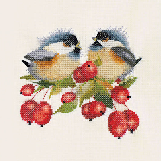 Berry Chick-Chat cross stitch chart pack - VPBE775C