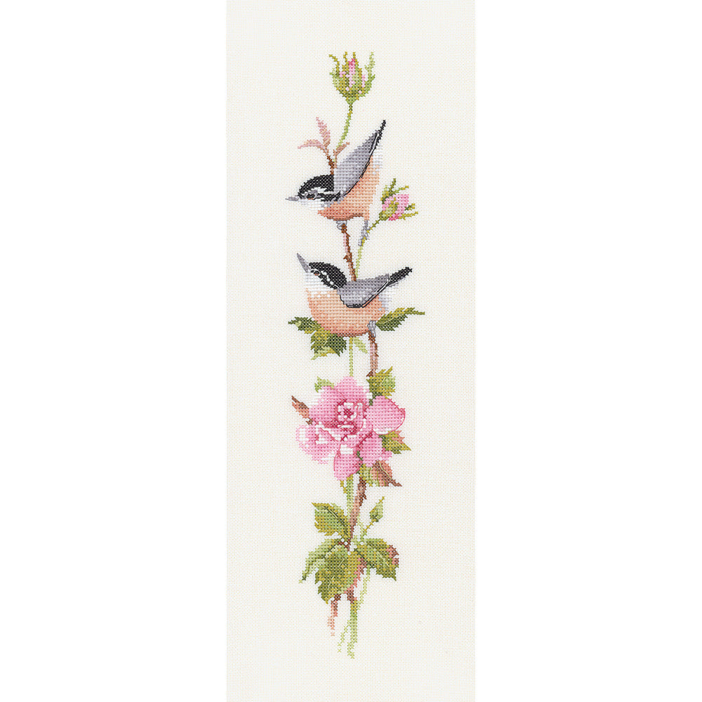 Sonatina Rose cross stitch chart pack - VPSR563C