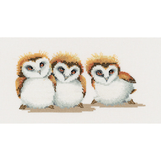 Three Little Maids cross stitch chart pack - VPTL702C