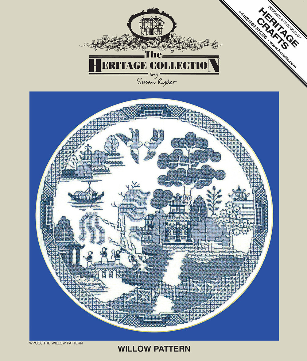 Willow Pattern cross stitch kit - WP008