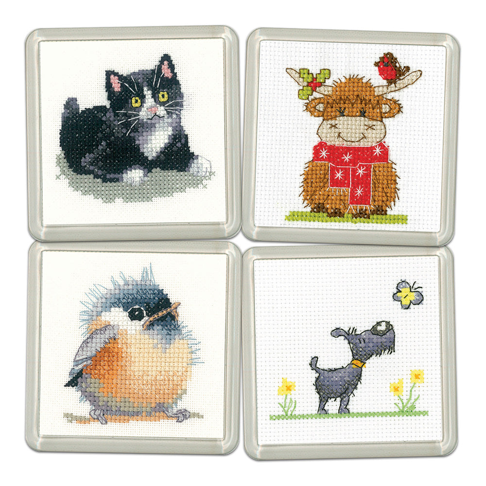 Cross Stitch Coaster Kits