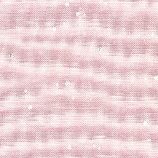 Zweigart 32 count Belfast Linen offcut - Rose/White Splash (4279) 28 x 20cm (154)
