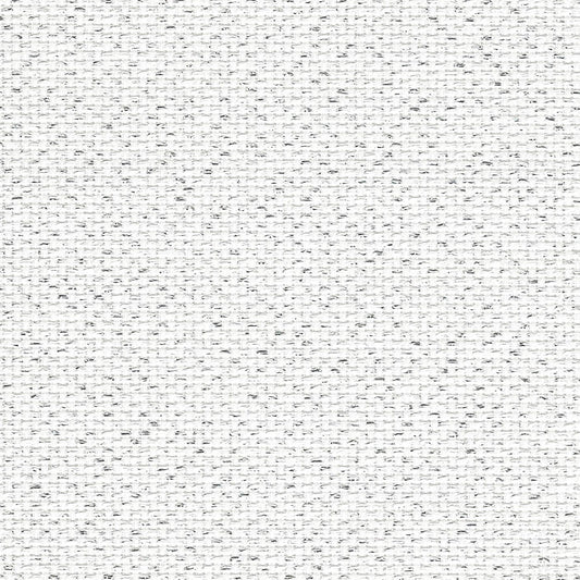 Zweigart 14 Count Lurex Aida offcut - Lurex Silver (17) 55 x 26cm (127)