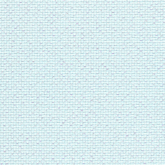 Zweigart 14 Count Lurex Aida - Light Blue