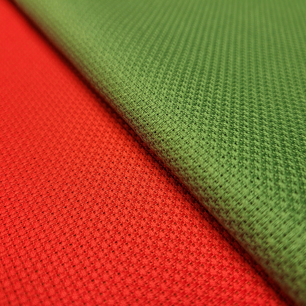 Zweigart Christmas Red and Green 14ct Aida Pack - Two Fat Quarters - SAVE 30% - FA14QRG