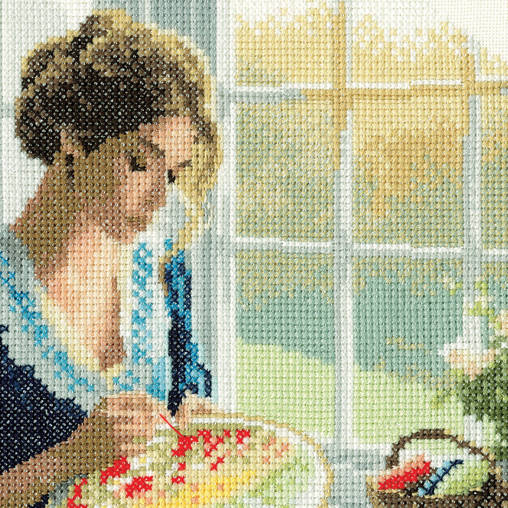 Annabel cross stitch kit - JLAN1762