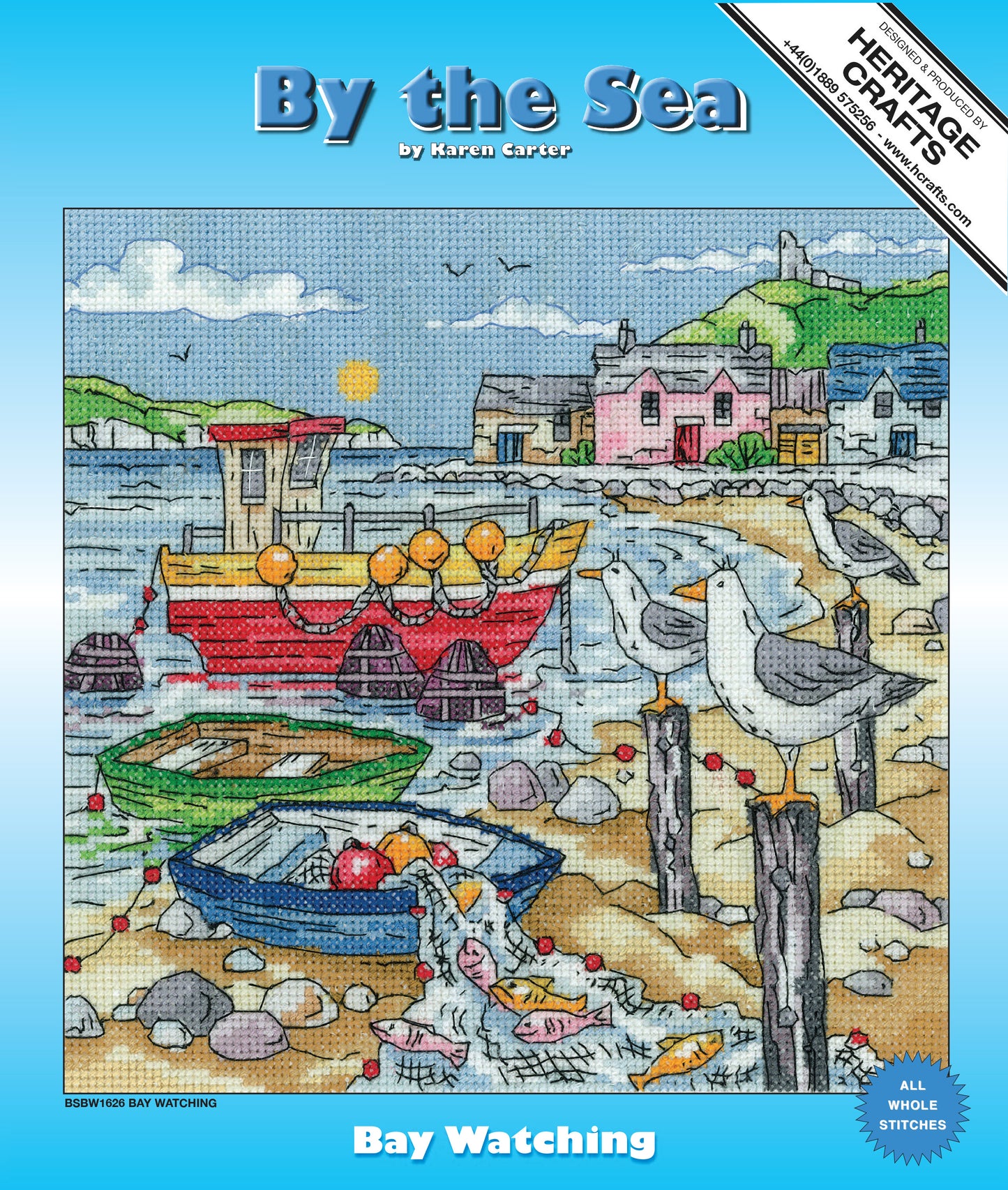 Bay Watching cross stitch kit - BSBW1626