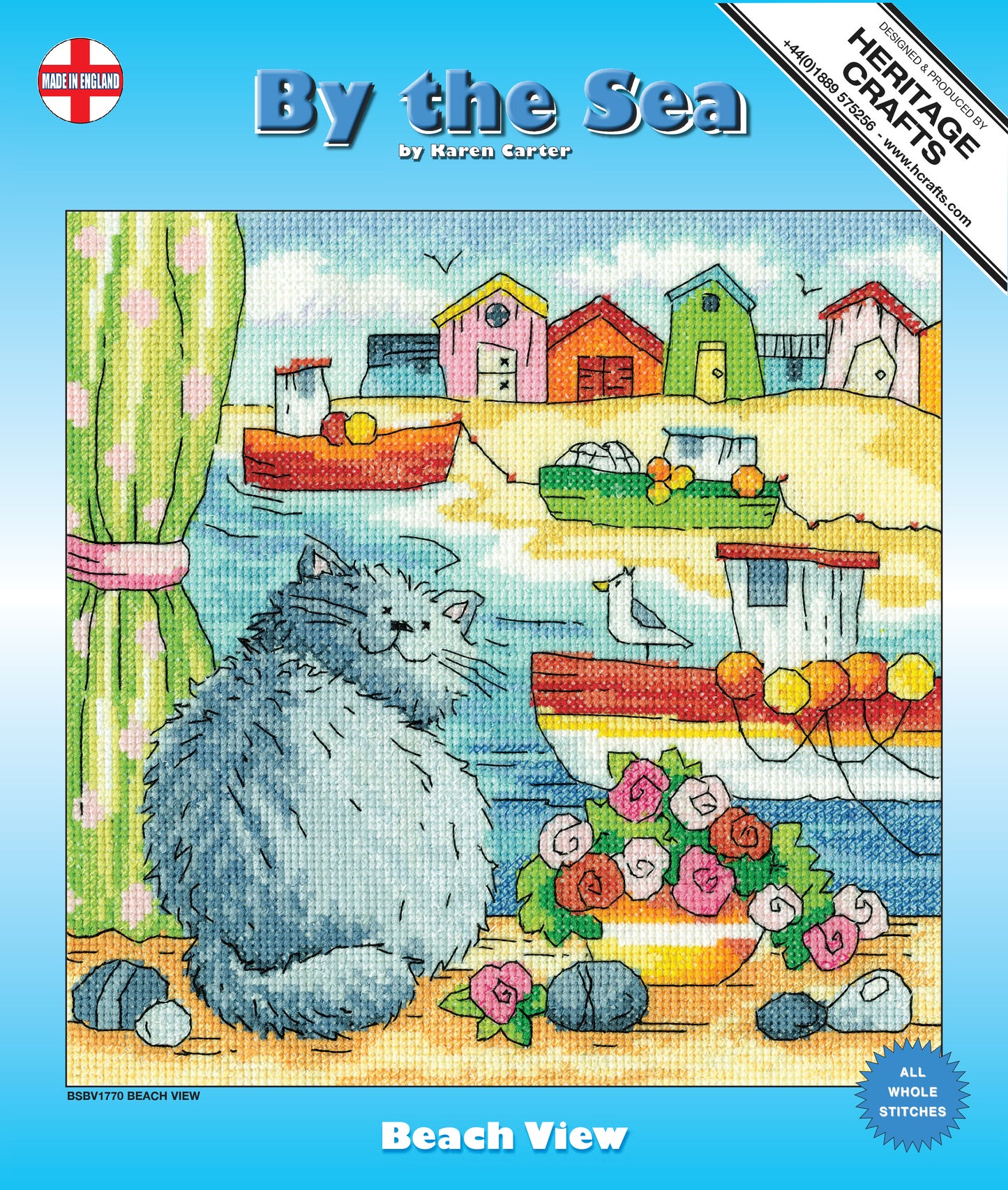 Beach View cross stitch kit - BSBV1770