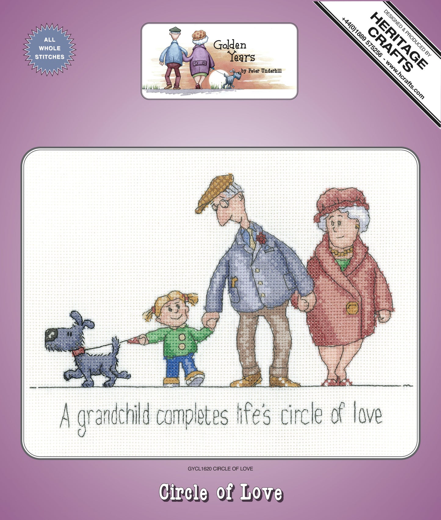 Circle of Love cross stitch kit