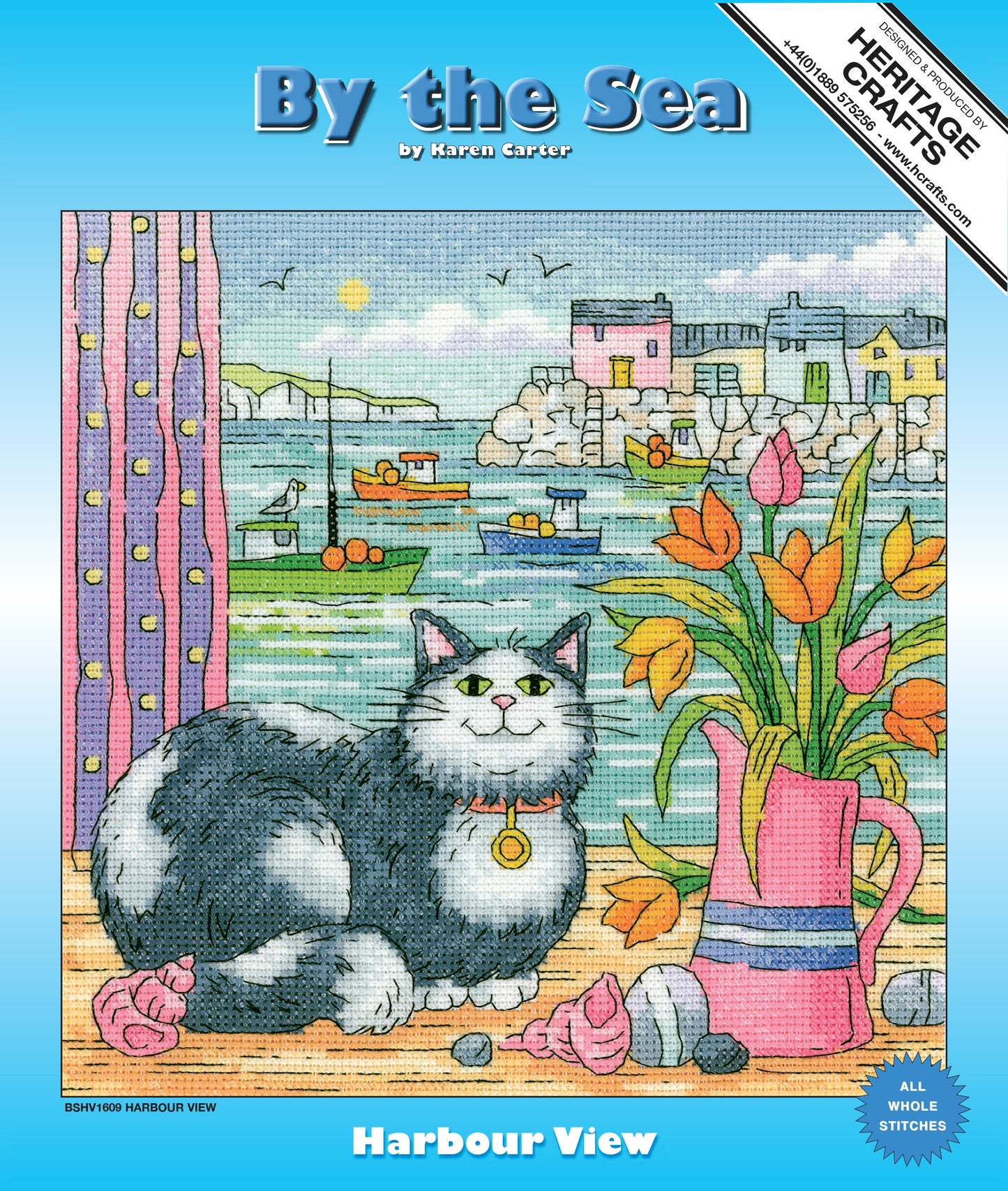 Harbour View cross stitch kit - BSHV1609