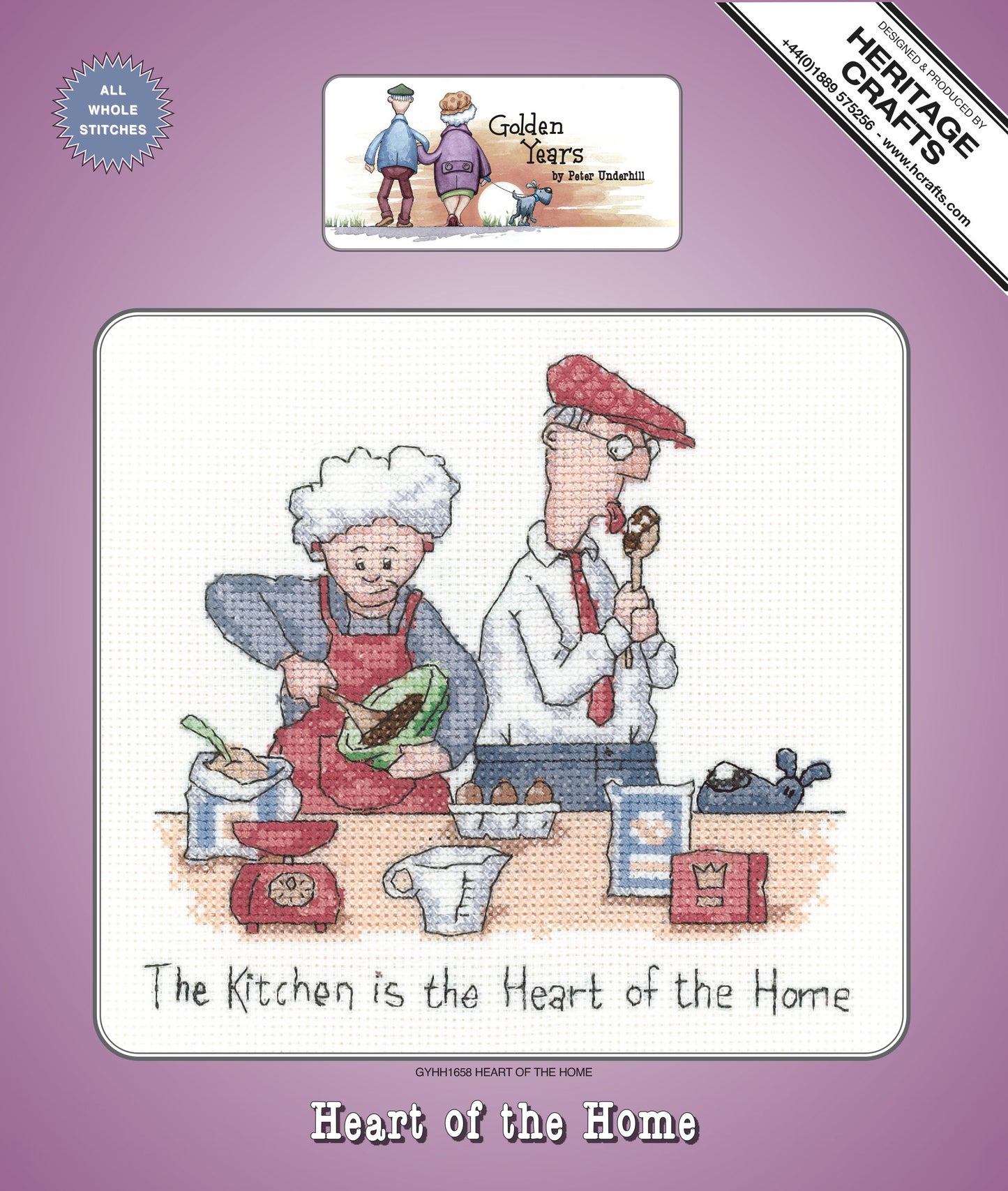 Heart of the Home cross stitch kit - GYHH1658