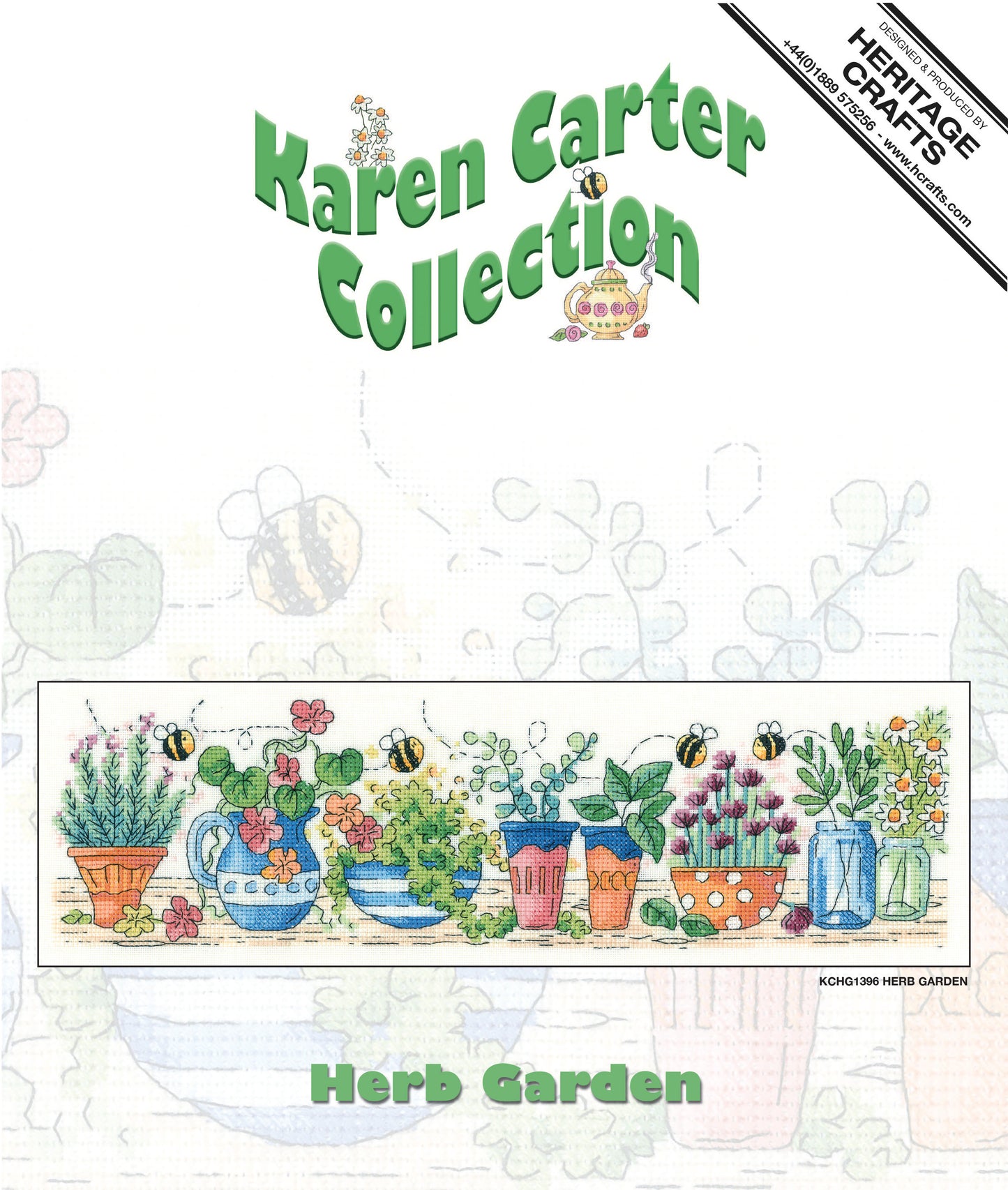 Herb Garden cross stitch kit - KCHG1396