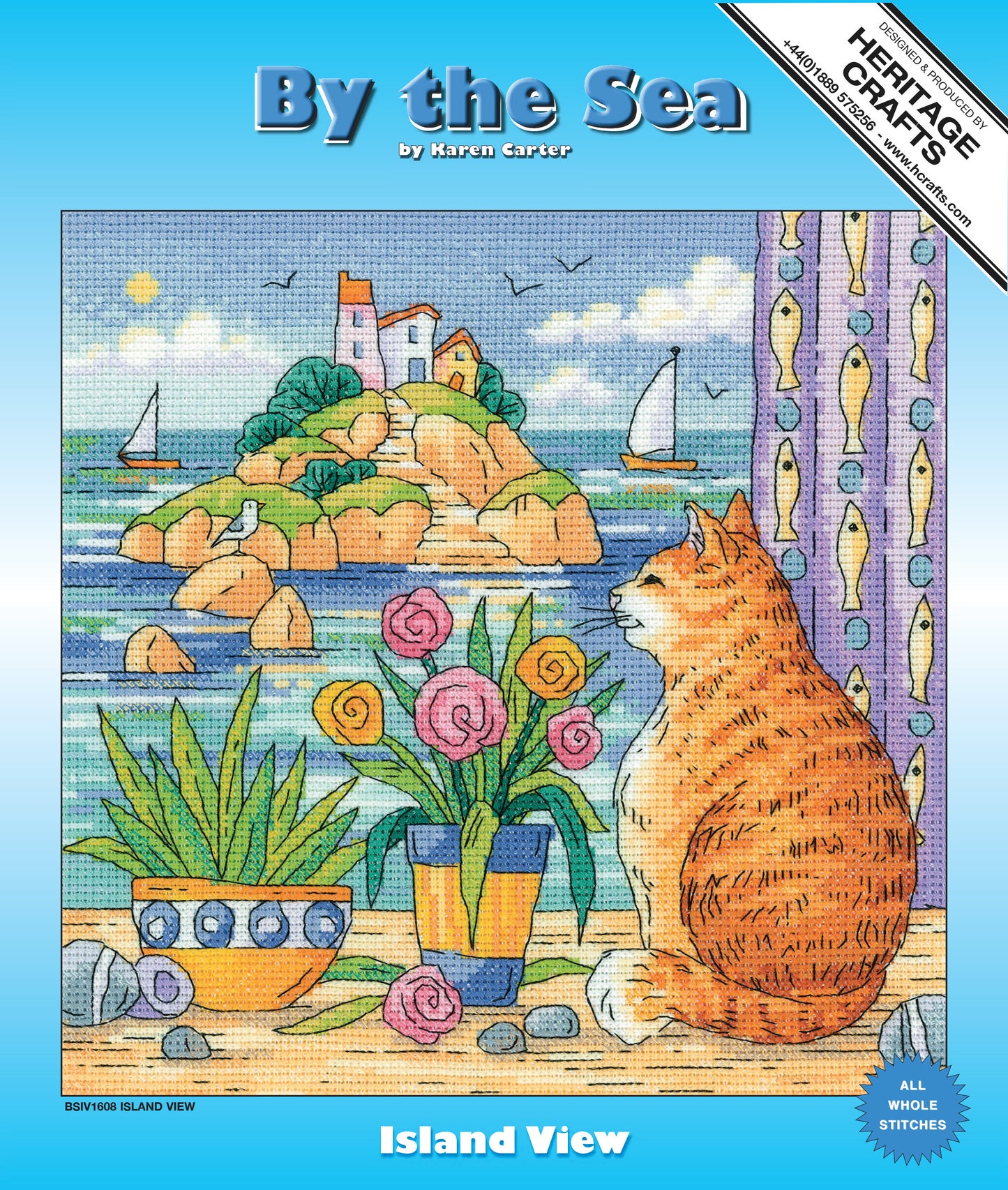 Island View cross stitch kit - BSIV1608