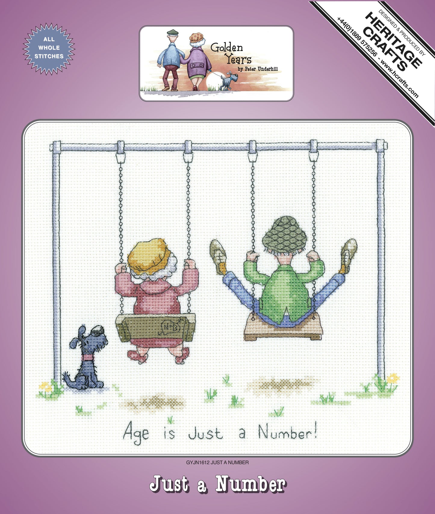 Just a Number cross stitch kit - GYJN1612