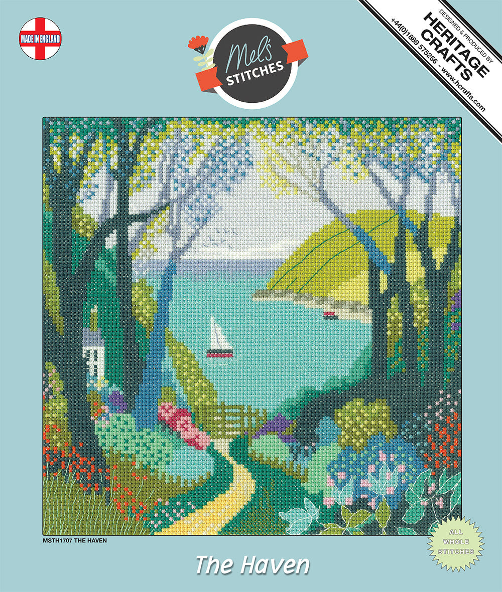 The Haven cross stitch kit - MSTH1707