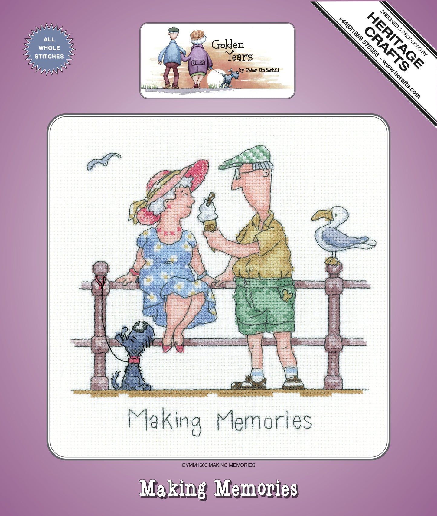 Making Memories cross stitch kit - GYMM1603