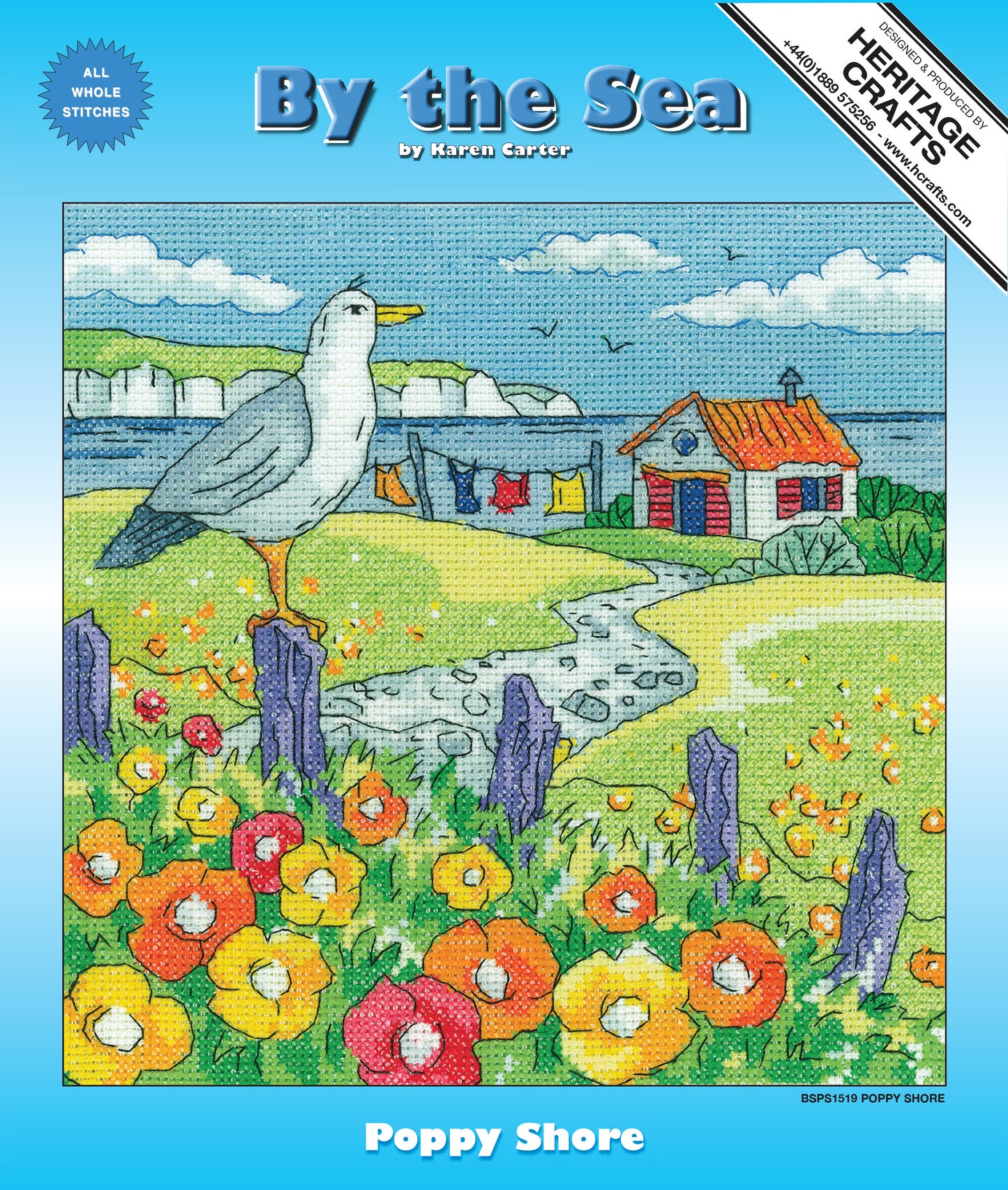 Poppy Shore cross stitch kit - BSPS1519