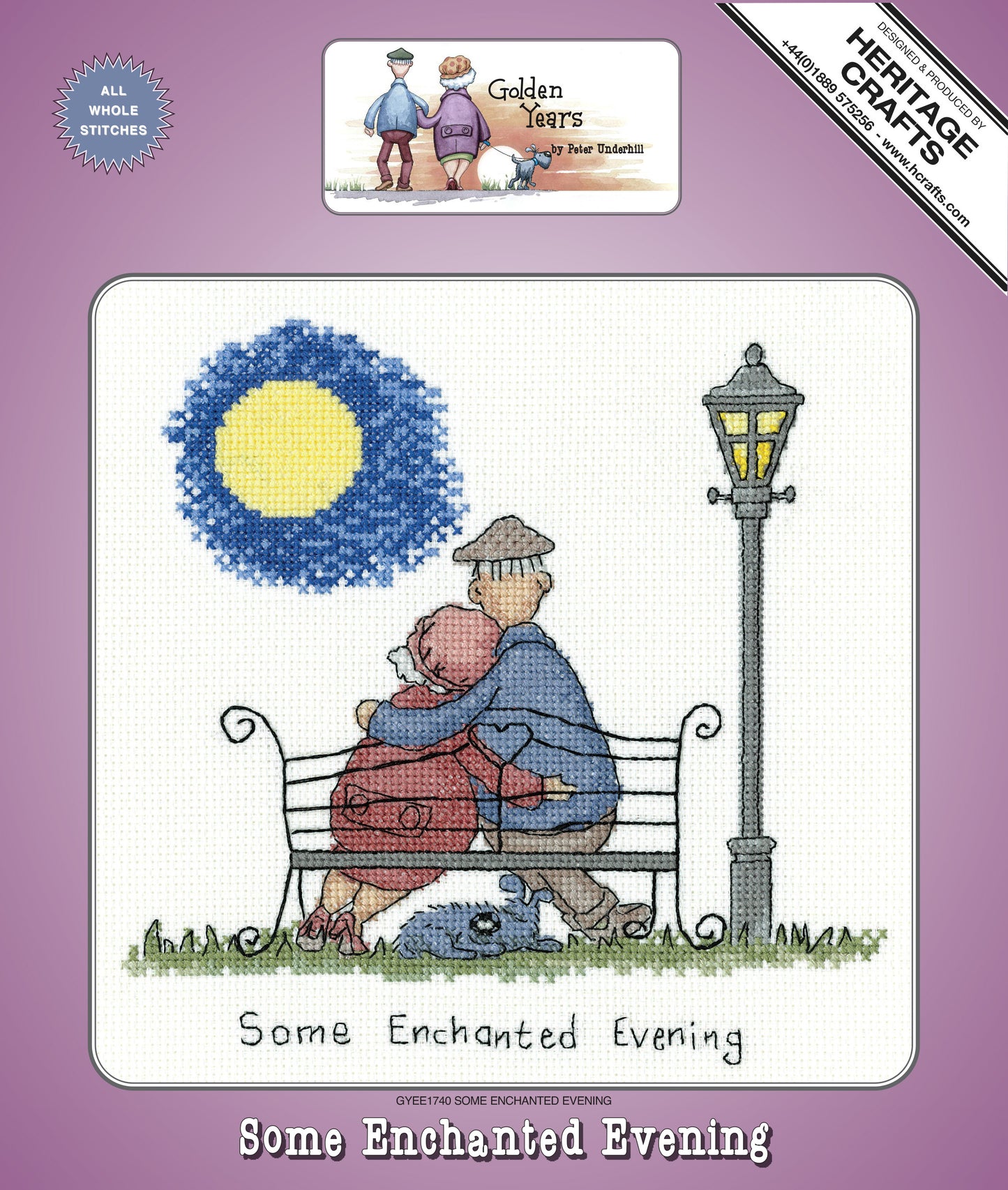 Some Enchanted Evening cross stitch kit - GYEE1740