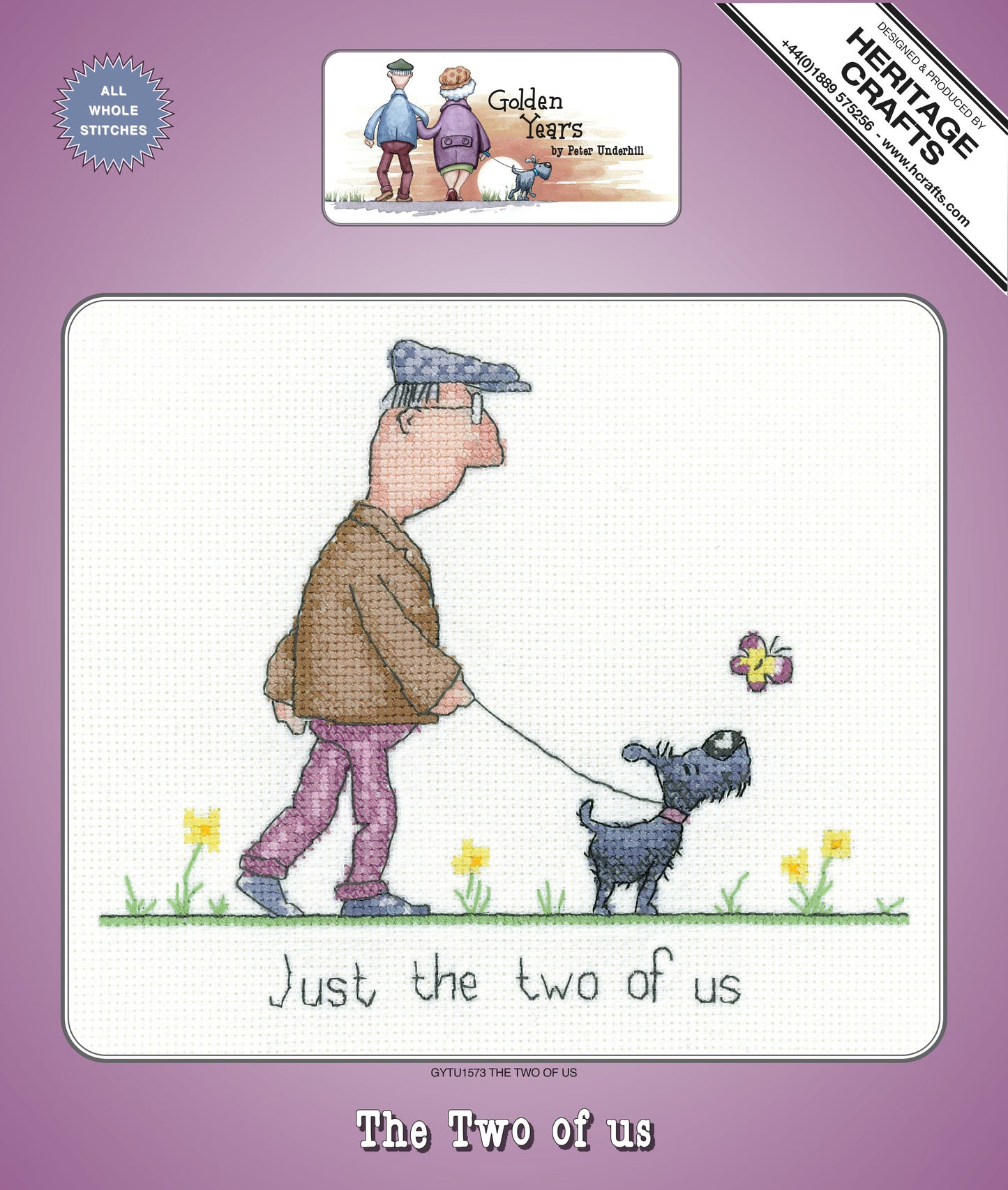 The Two of Us cross stitch kit - GYTU1573