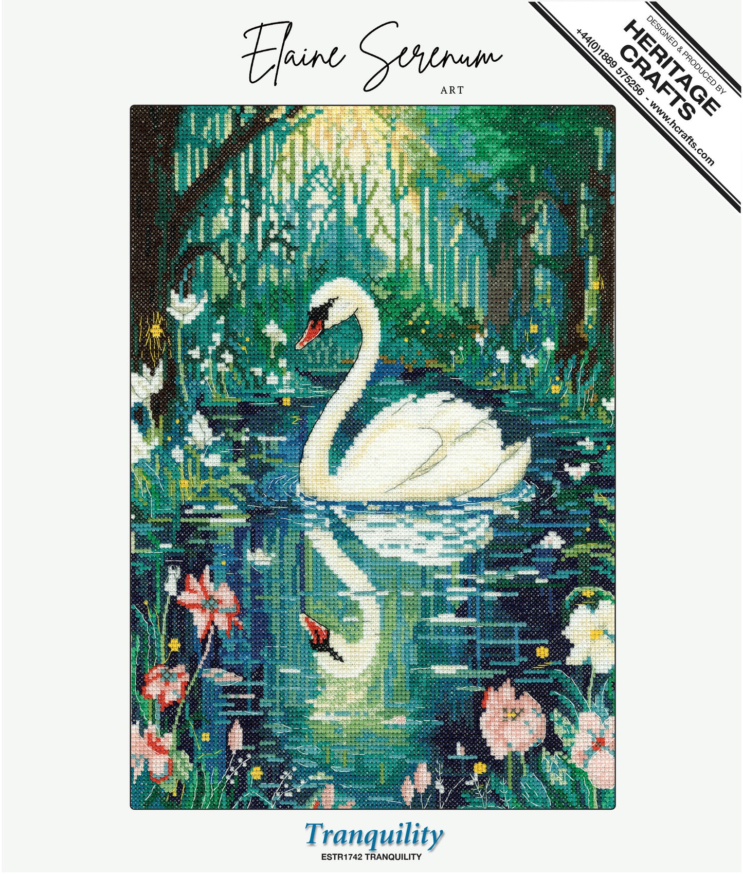 Tranquility cross stitch kit - ESTR1742