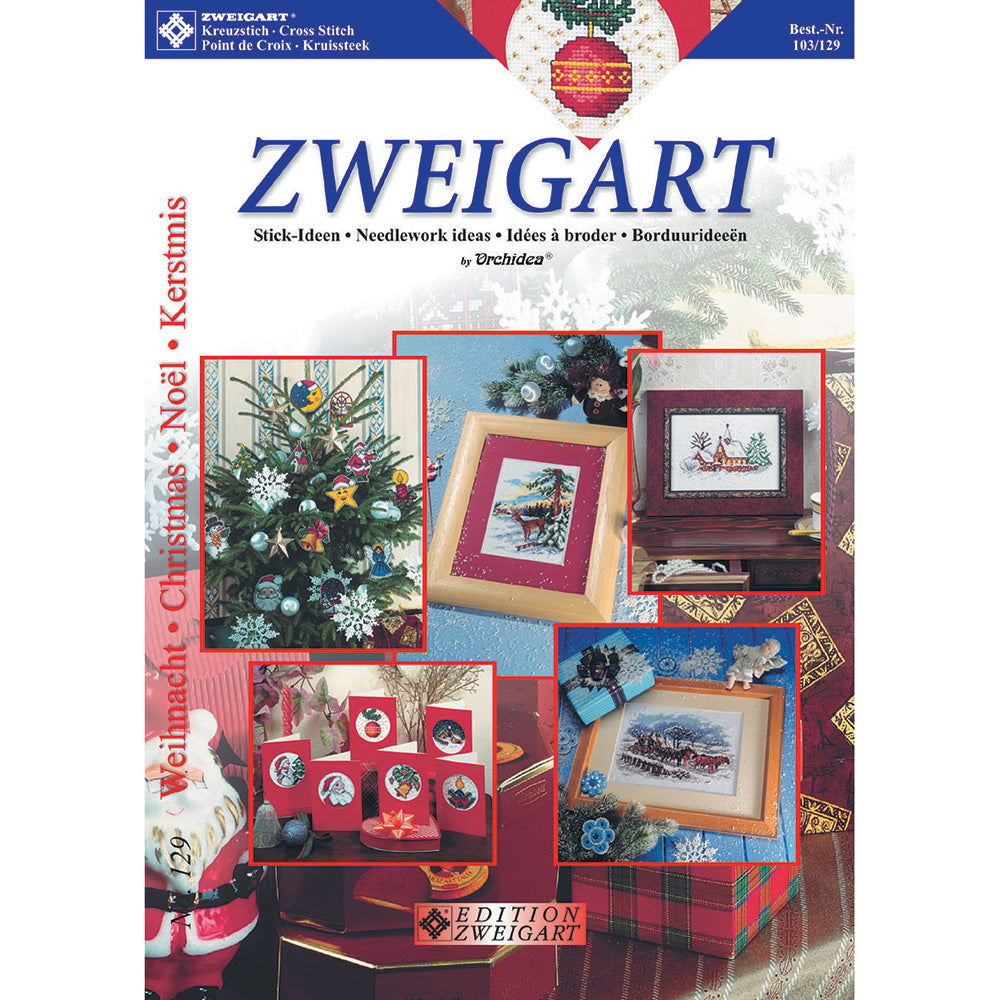 Zweigart Cross Stitch Ideas Booklet - #129 - "Christmas"