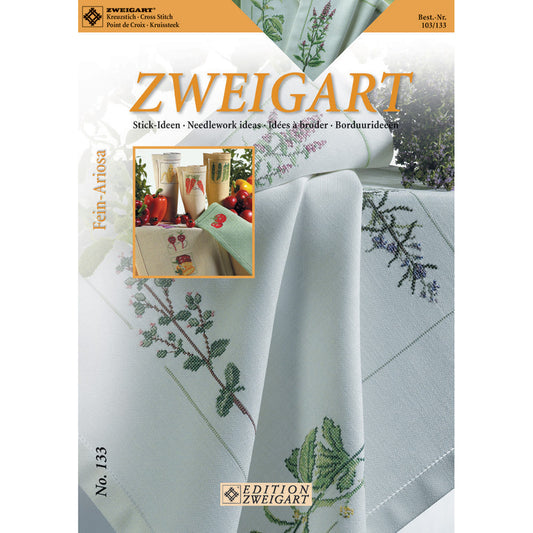 Zweigart Cross Stitch Ideas Booklet - #133 - "Fein-Ariosa"