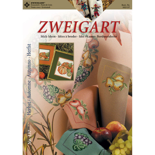 Zweigart Cross Stitch Ideas Booklet - #137 - "Autumn"