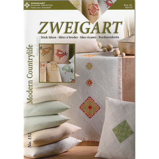 Zweigart Cross Stitch Ideas Booklet - #152 - "Modern Country Life"