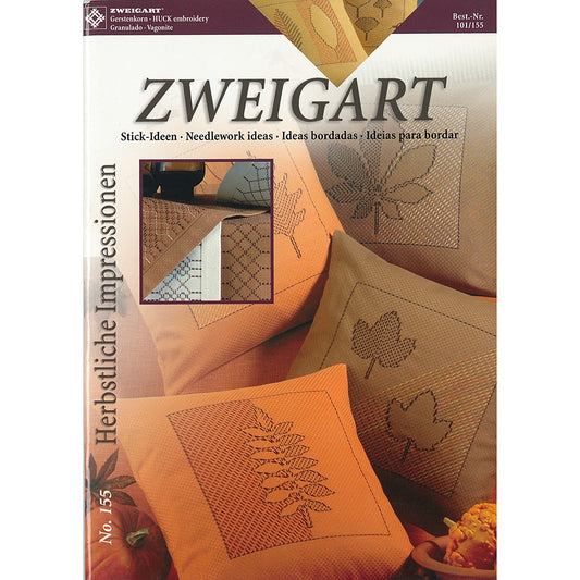 Zweigart Needlework Ideas Booklet - #155- "HUCK Embroidery"