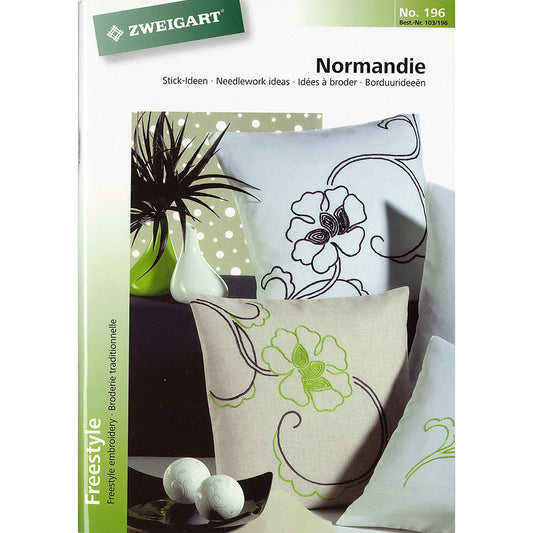 Zweigart Needlework Ideas Booklet - #196 - "Normandy Freestyle Embroidery"