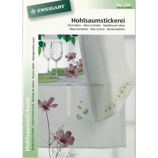 Zweigart Needlework Ideas Booklet - #209 - "Hemstitch Embroidery"