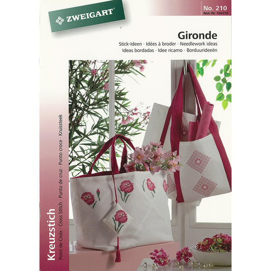 Zweigart Cross Stitch Ideas Booklet - #210 - "Gironde"