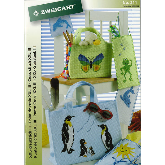 Zweigart Cross Stitch Ideas Booklet - #211 - "XXL Cross Stitch III"
