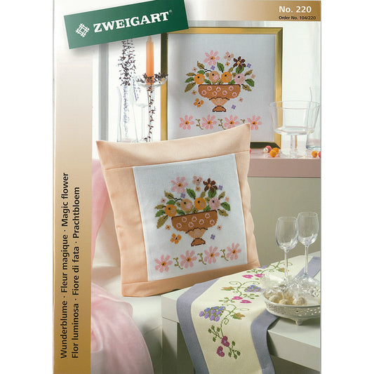 Zweigart Cross Stitch Ideas Booklet - #220 - "Magic Flower"