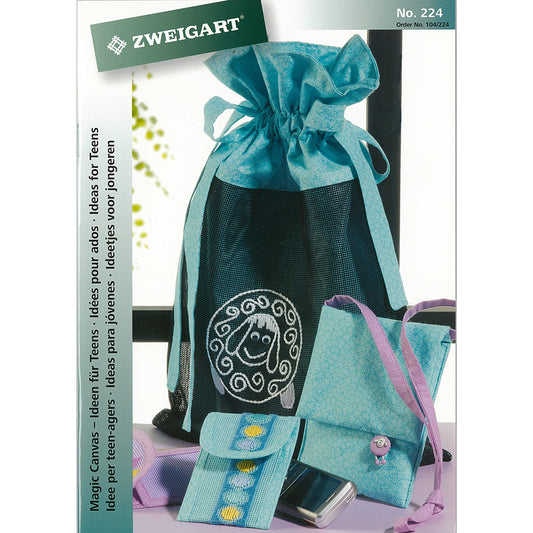 Zweigart Needlework Ideas Booklet - #224 - "Magic Canvas - Ideas for Teens"