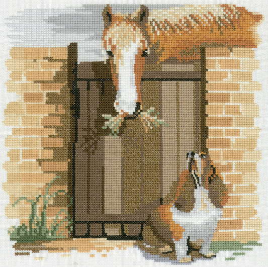 Stable Mates cross stitch chart pack - AMSM486C