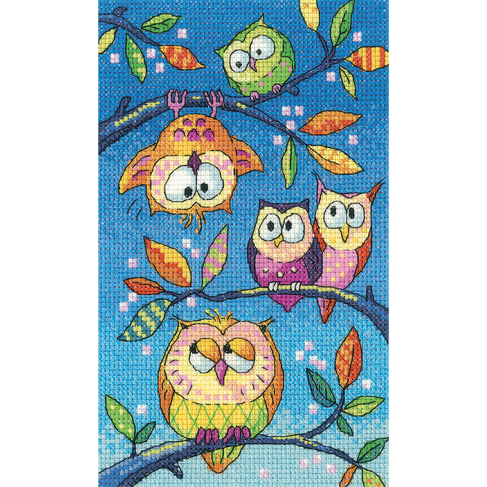 Hanging Around cross stitch kit - BFHA1367