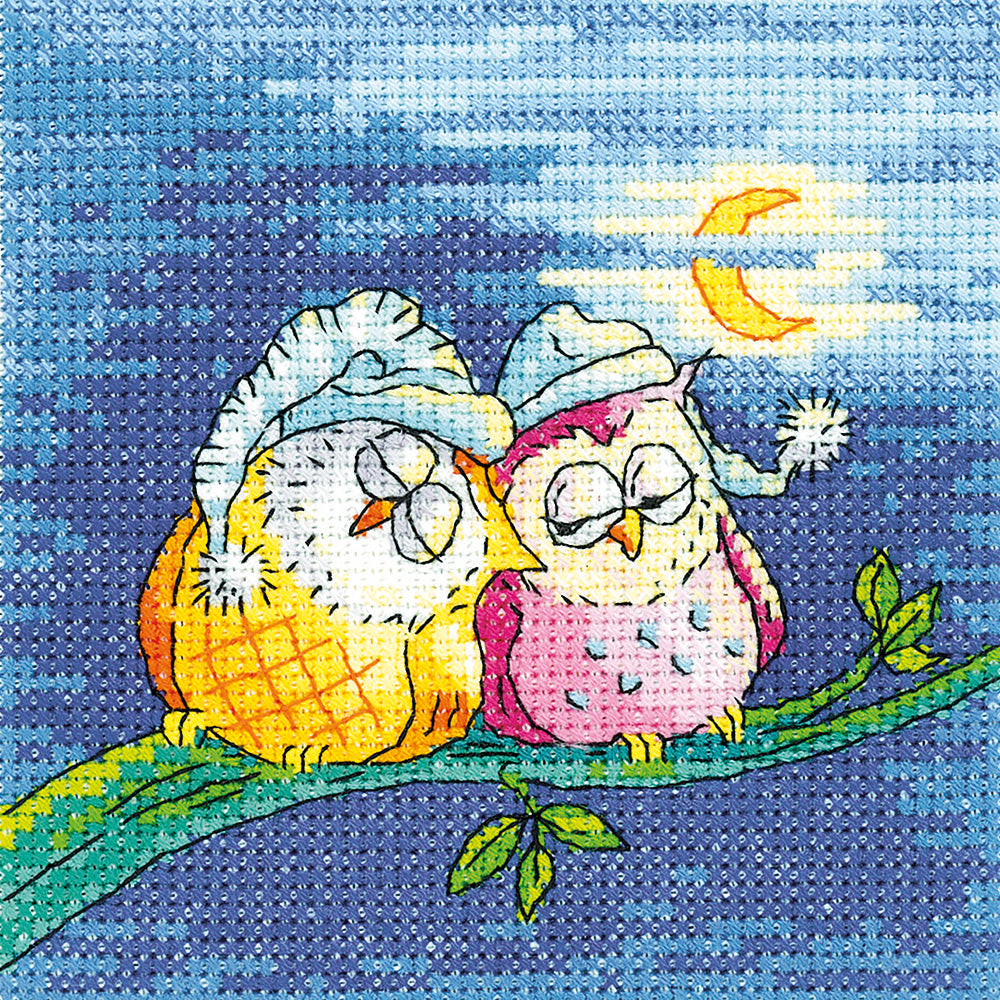 Night Owls cross stitch chart pack - BFNO1432C