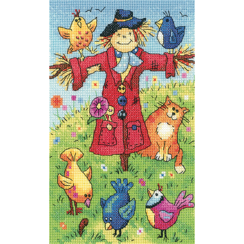 Scarecrow cross stitch chart pack - BFSC1352C